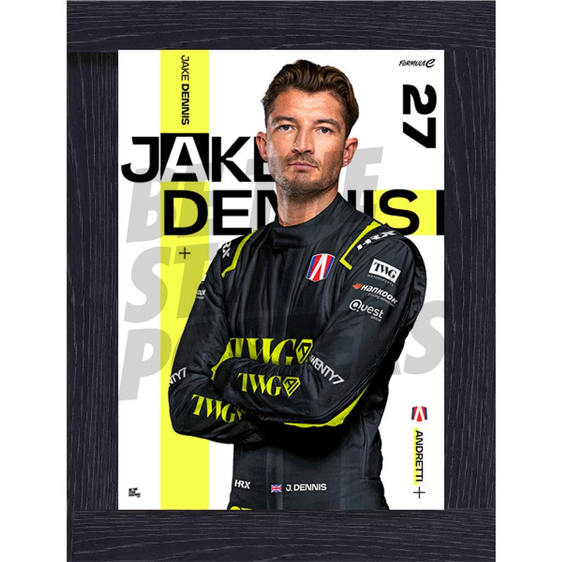 Jake Dennis Formula E Andretti Season 12 Poster