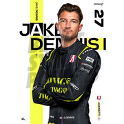 Jake Dennis Formula E Andretti Season 12 Poster