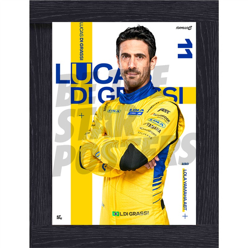 Lucas Di Grassi Formula E Lola Yamaha ABT Season 12 Poster