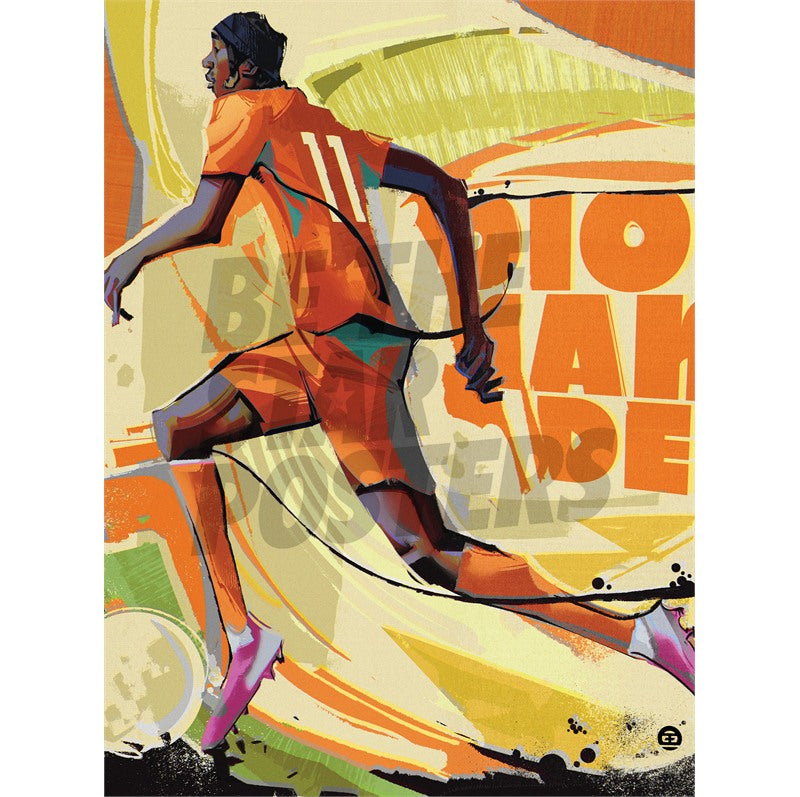 Ousmane Diomande Football Art Print