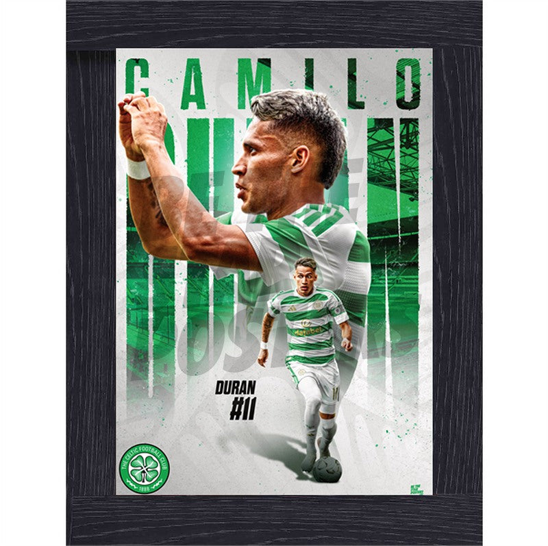 Celtic FC Camilo Durán 26/27 Action Poster