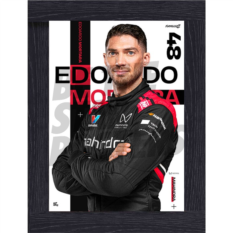 Edoardo Mortara Formula E Mahindra Racing Season 12 Poster