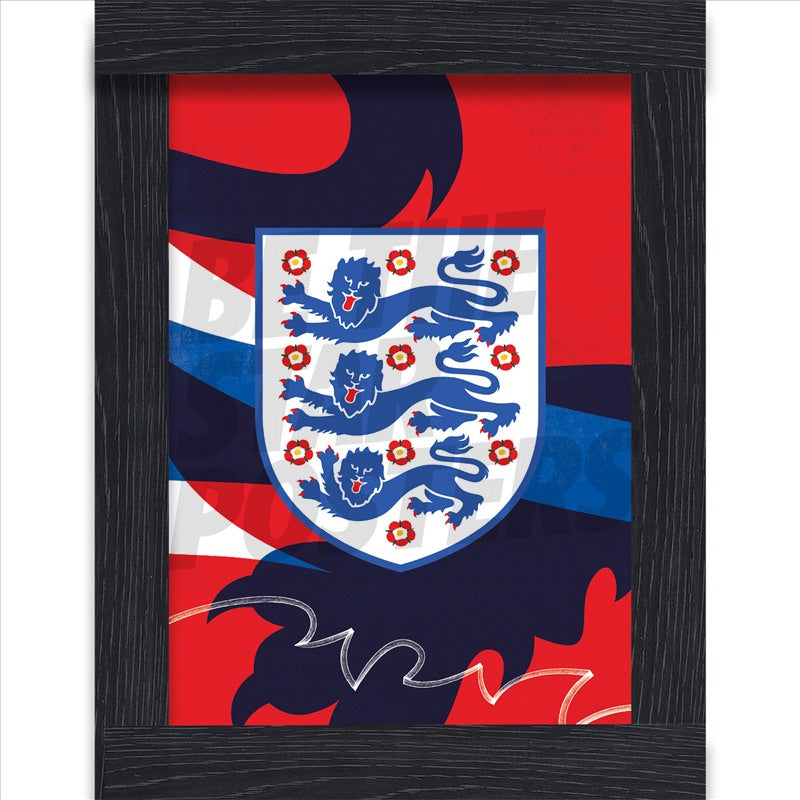 England Crest Poster