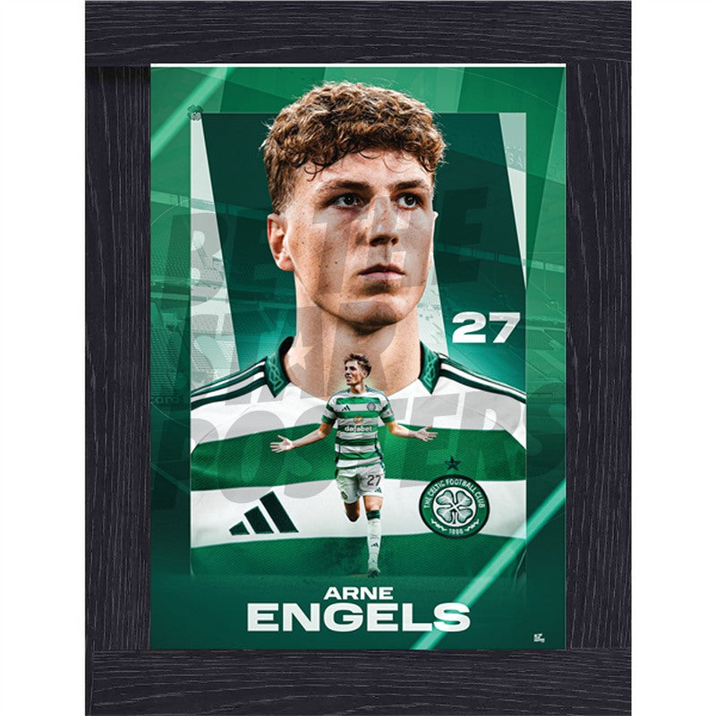 Celtic FC Engels 24/25 Action Poster