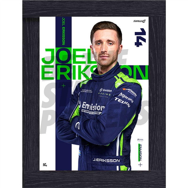 Joel Eriksson Formula E Envision Racing Season 12 Poster