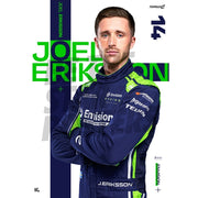 Joel Eriksson Formula E Envision Racing Season 12 Poster