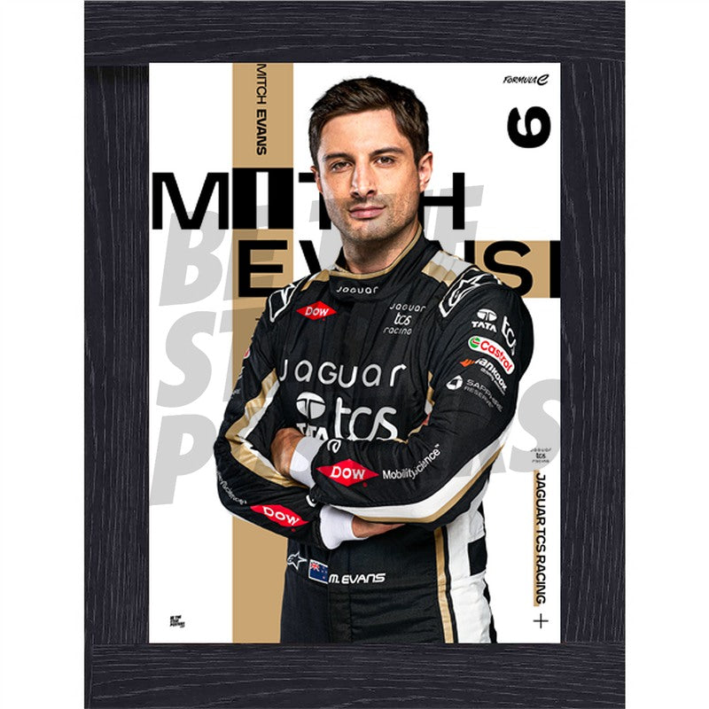 Mitch Evans Formula E Jaguar TCS Racing Season 12 Poster