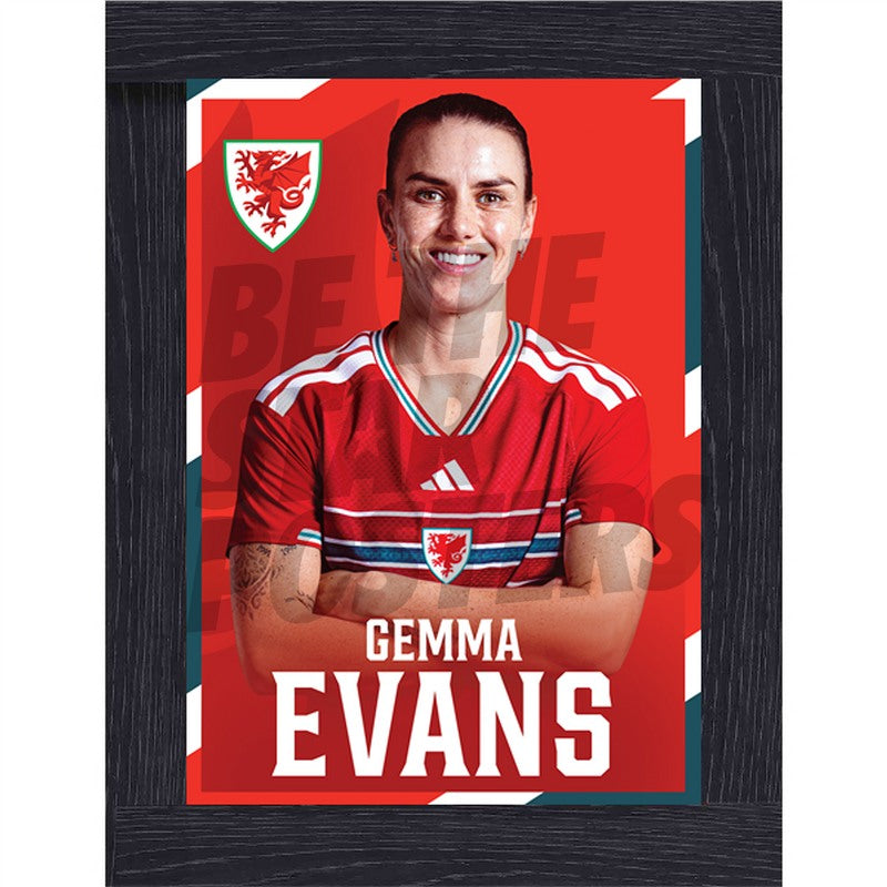Wales Women Gemma Evans 2026 Headshot Poster