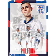 England Foden 24/25 Action Poster