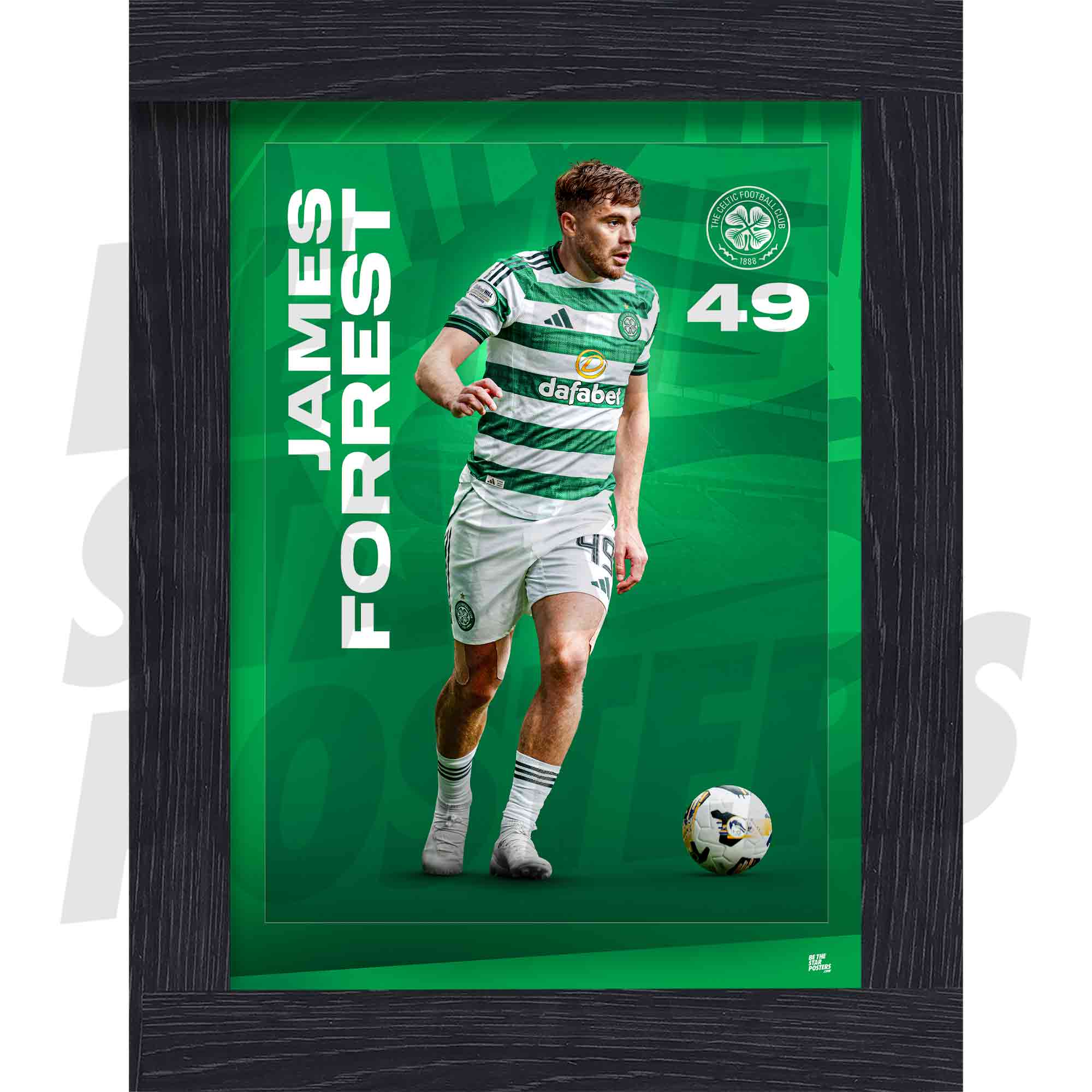 Celtic FC Forrest 25/26 Action Poster