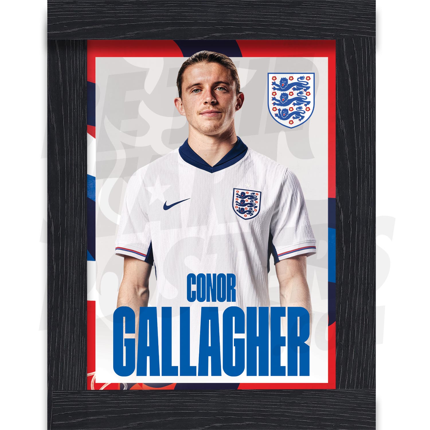 England Gallagher 24/25 Home Headshot Poster