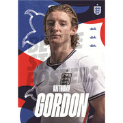 Anthony Gordon England 26/27 Home Headshot Poster