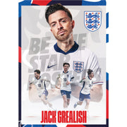 England Grealish 24/25 Action Poster