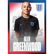 Lionesses Greenwood 25/26 Away Headshot Poster