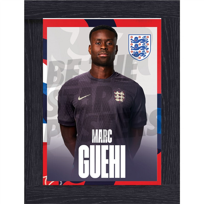 England Guehi 24/25 Away Headshot Poster