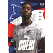 Marc Guehi England 26/27 Home Headshot Poster