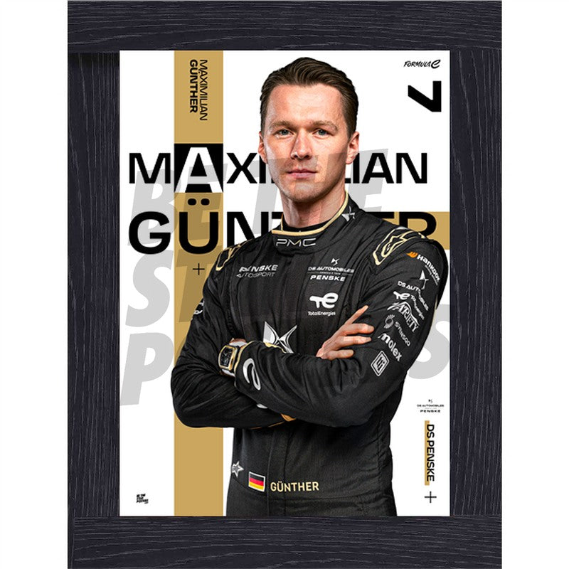 Maximilian Günther Formula E DS Penske Season 12 Poster