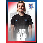 Lionesses Hemp 25/26 Away Headshot Poster