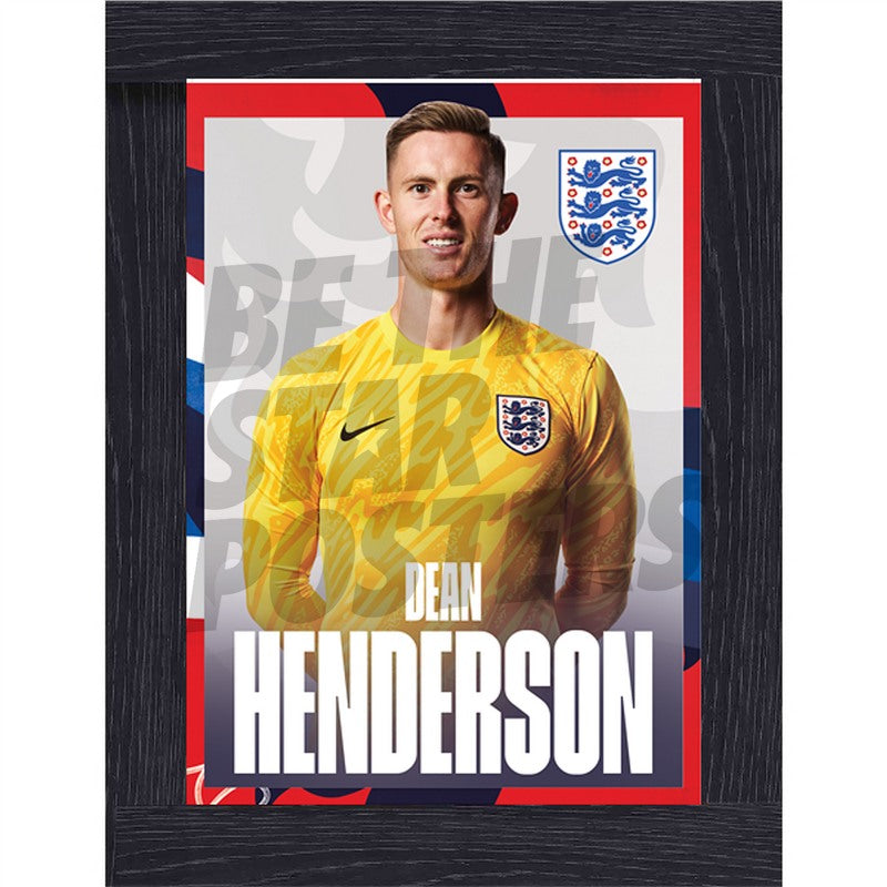 England Henderson 24/25 Away Headshot Poster