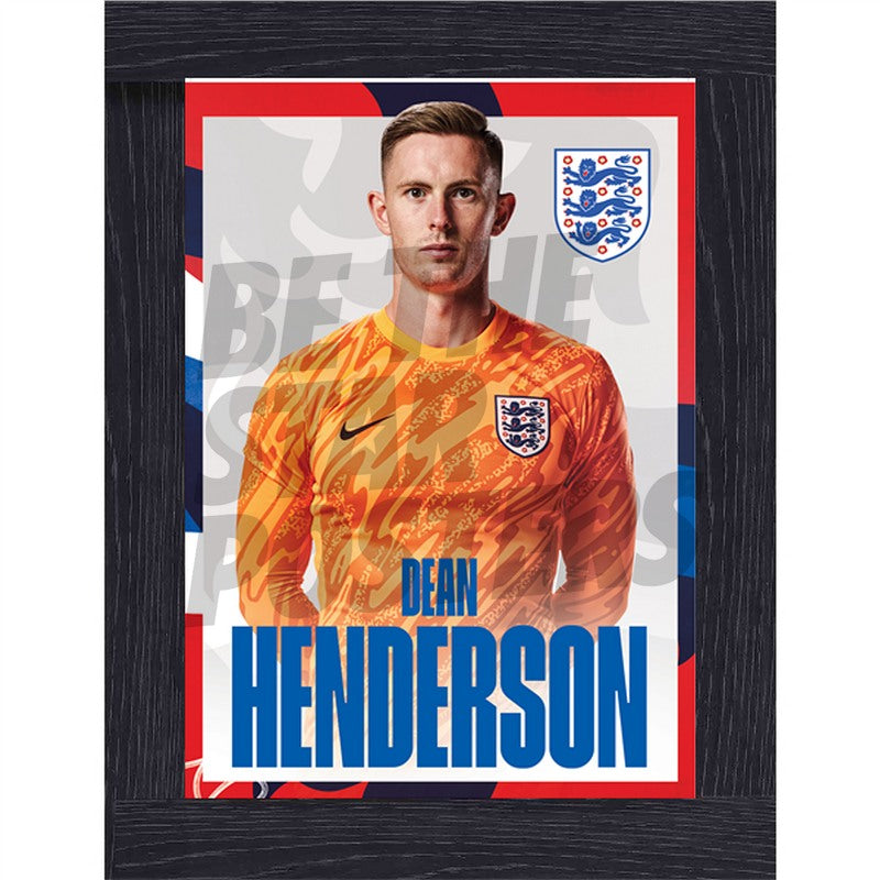England Henderson 24/25 Home Headshot Poster