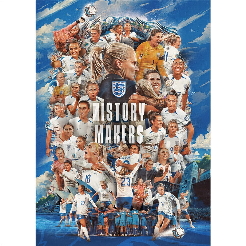 Lionesses History Makers Montage Poster