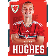 Wales Women Elise Hughes 2026 Headshot Poster
