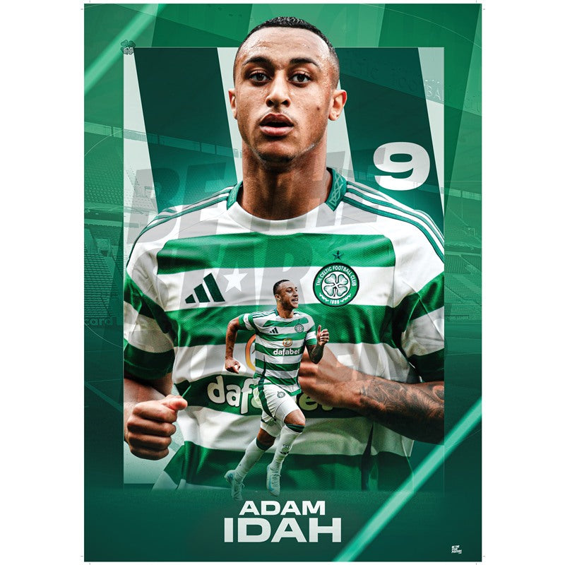 Celtic FC Idah 24/25 Action Poster
