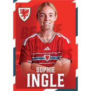 Wales Women Sophie Ingle 2026 Headshot Poster