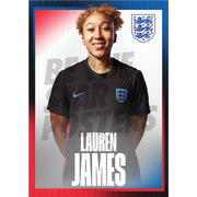 Lionesses James 25/26 Away Headshot Poster