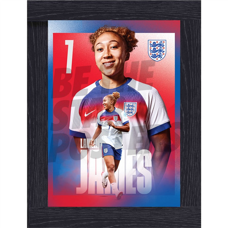 Lionesses James 25/26 Action Poster