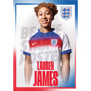 Lionesses James 25/26 Home Headshot Poster