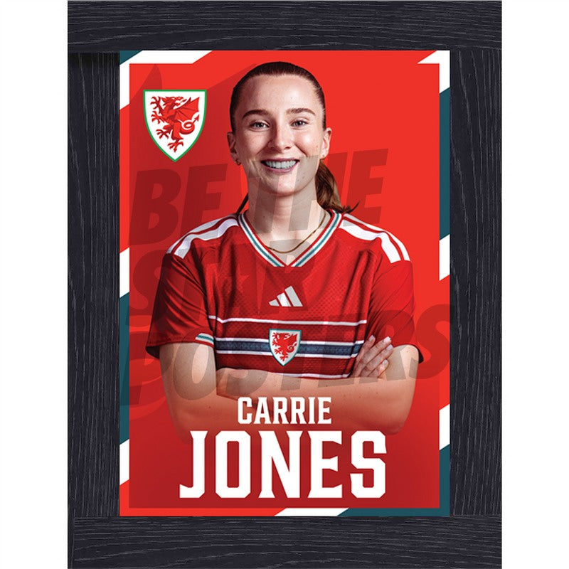 Wales Women Carrie Jones 2026 Headshot Poster
