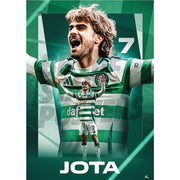 Celtic FC Jota 24/25 Action Poster