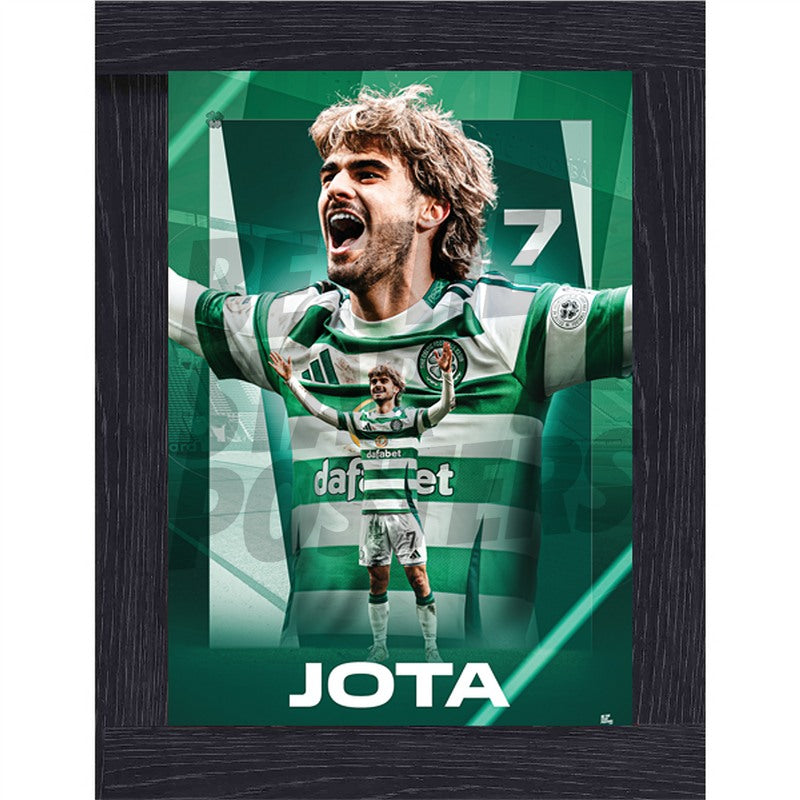 Celtic FC Jota 24/25 Action Poster