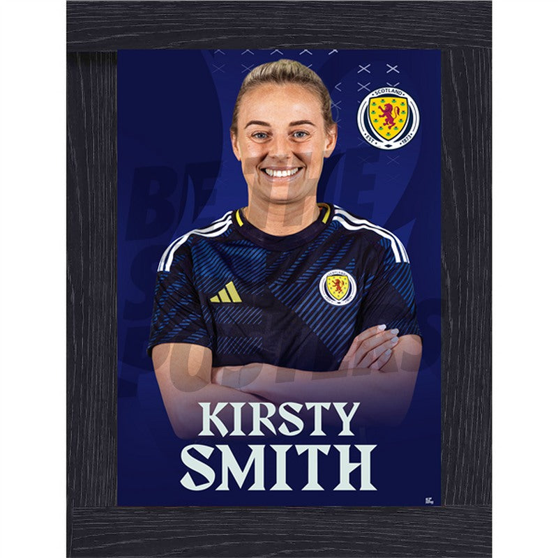 Scotland Kirsty Smith 24/25 Home Headshot Poster
