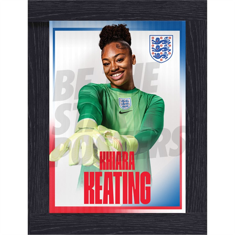 Lionesses Keating 25/26 Home Headshot Poster