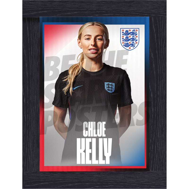 Lionesses Kelly 25/26 Away Headshot Poster