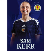 Scotland Sam Kerr 25/26 Headshot Poster