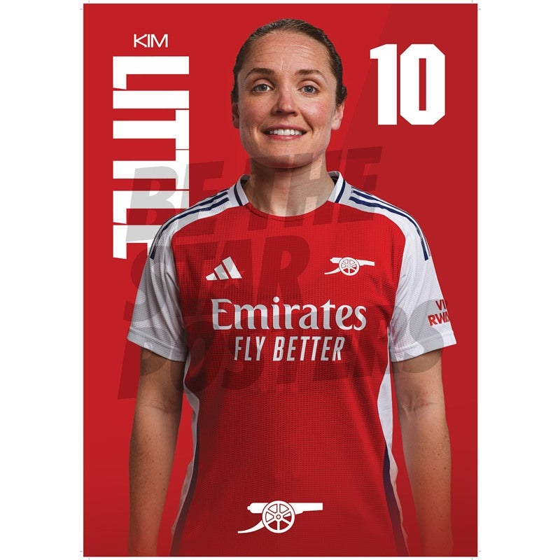 Arsenal FC Little 24/25 Headshot Poster