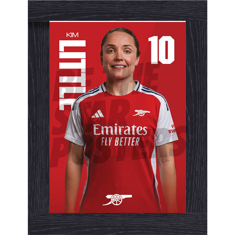 Arsenal FC Little 24/25 Headshot Poster