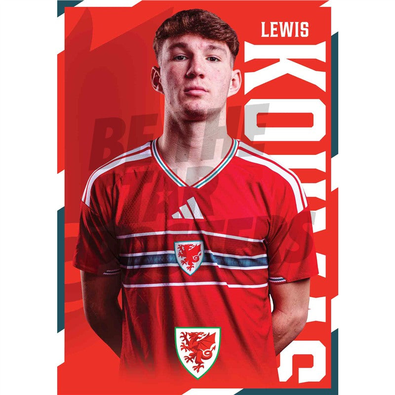 Wales Lewis Koumas 2026 Headshot Poster