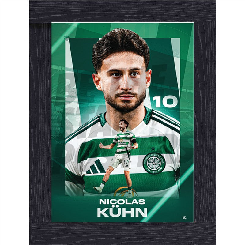 Celtic FC Kuhn 24/25 Action Poster