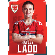 Wales Women Hayley Ladd 2026 Headshot Poster