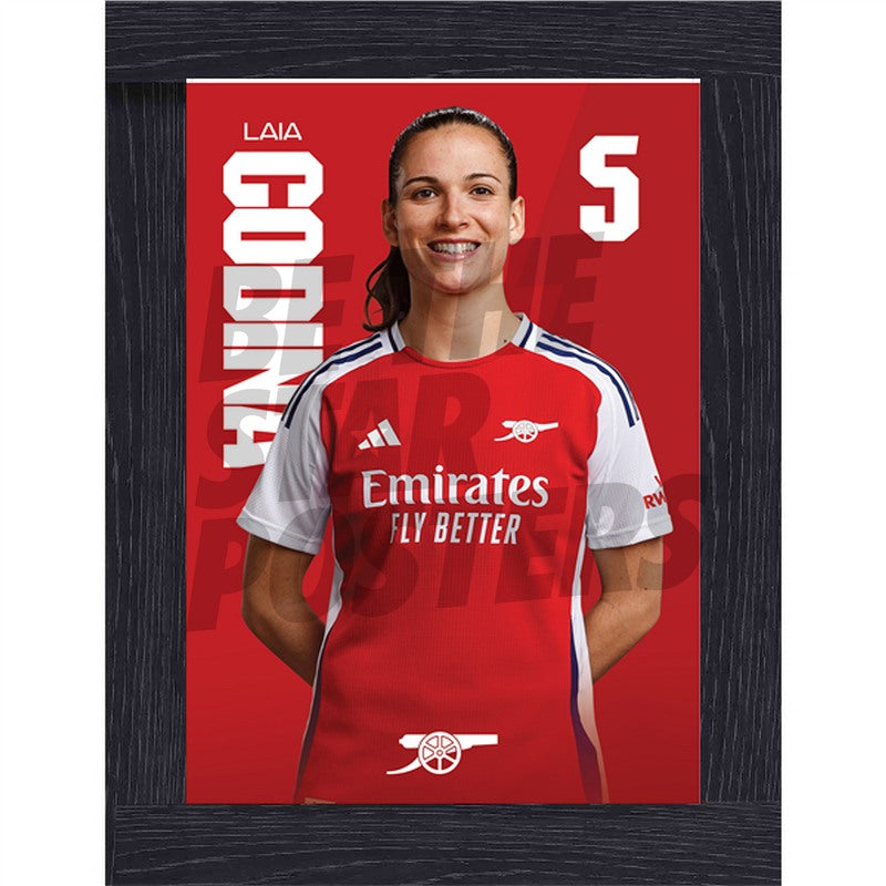 Arsenal FC Codina 24/25 Headshot Poster