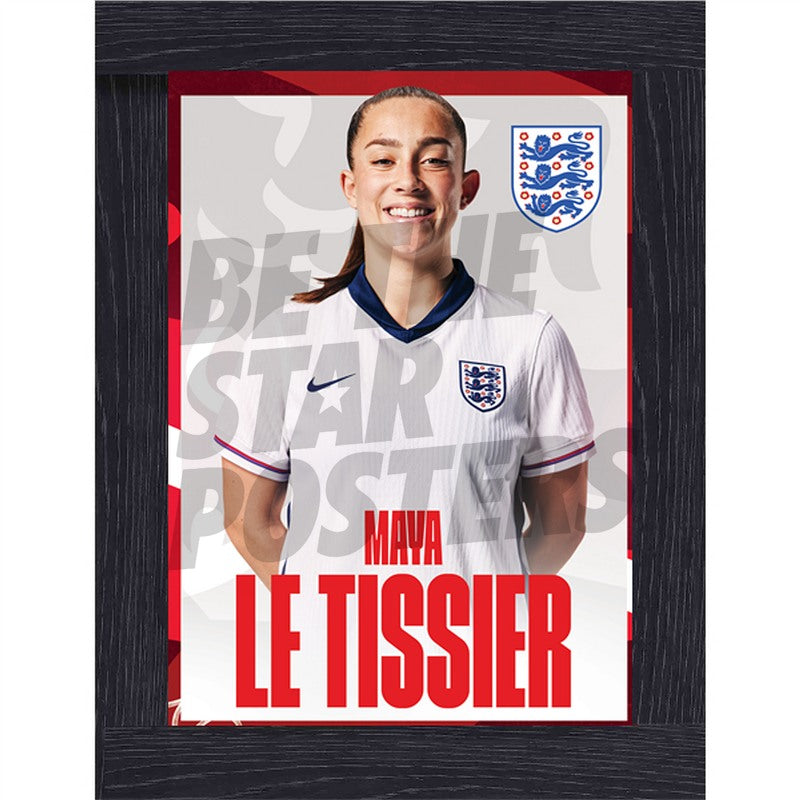 Lionesses Le Tissier 24/25 Headshot Poster