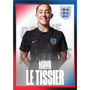 Lionesses Le Tissier 25/26 Away Headshot Poster