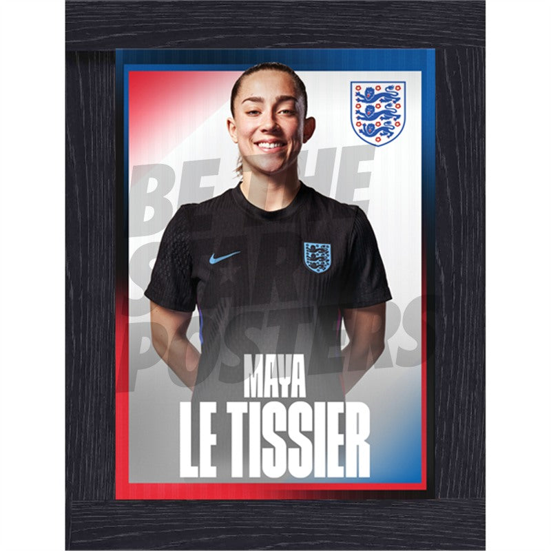 Lionesses Le Tissier 25/26 Away Headshot Poster