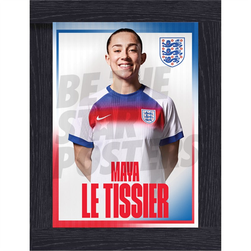 Lionesses Le Tissier 25/26 Home Headshot Poster