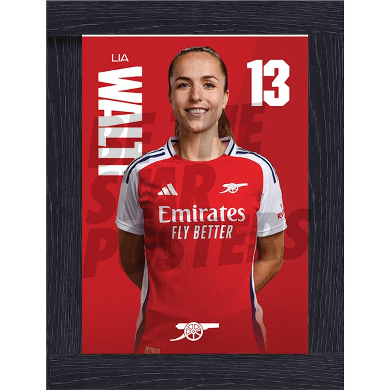 Arsenal FC Walti 24/25 Headshot Poster