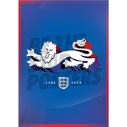 Lionesses European Champions Lion Crest Poster